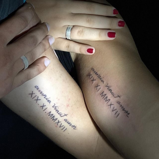 tattoo femenino para pareja 21
