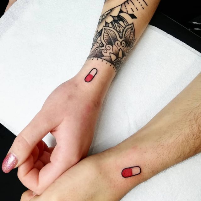 tattoo femenino para pareja 37