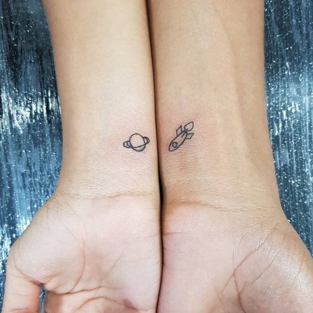 tattoo femenino para pareja 47