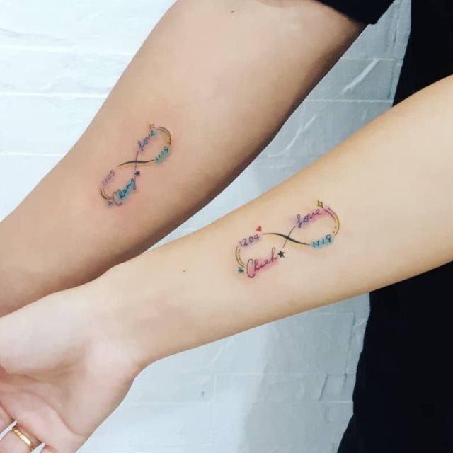 tattoo femenino para pareja 64