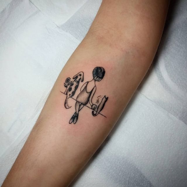 tattoo femenino pequeno para el brazo 03