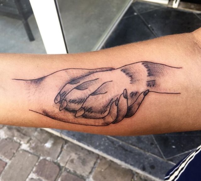 tattoo femenino perro 12