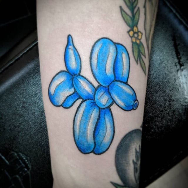 tattoo femenino perro 36