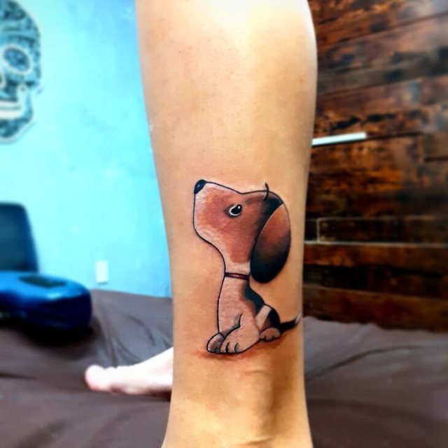 tattoo femenino perro 38