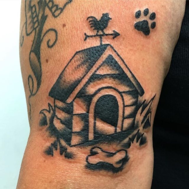 tattoo femenino perro 51
