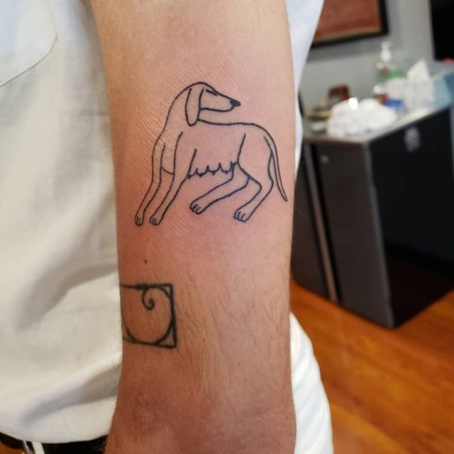 tattoo femenino perro 54