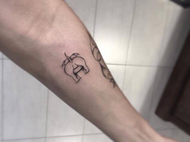 tattoo femenino perro 59