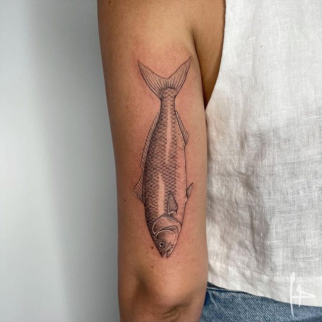 tattoo femenino pez 12