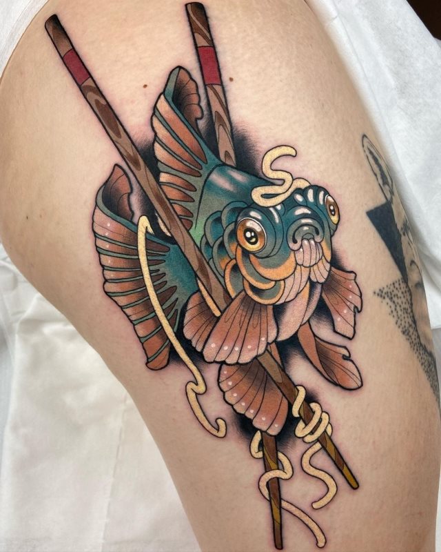 tattoo femenino pez 17