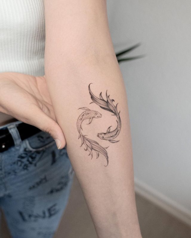 tattoo femenino pez 18