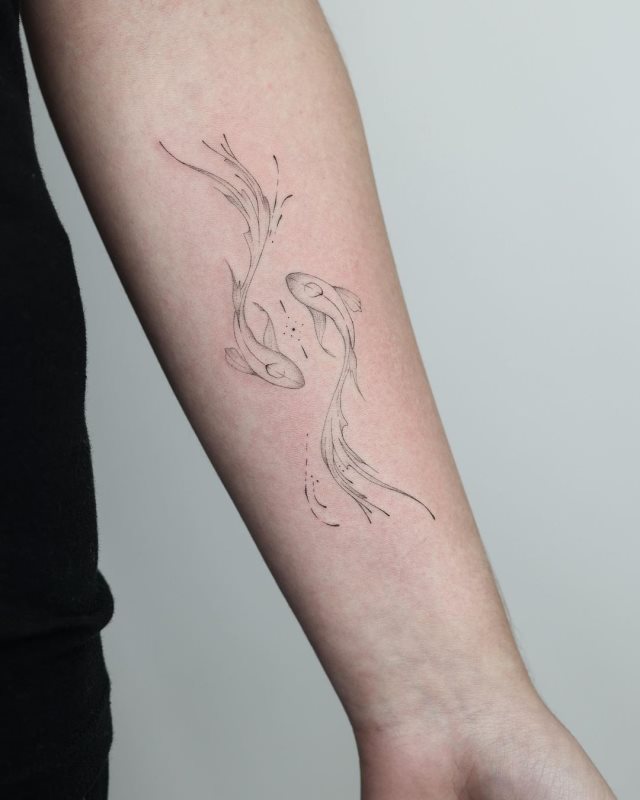 tattoo femenino pez 32