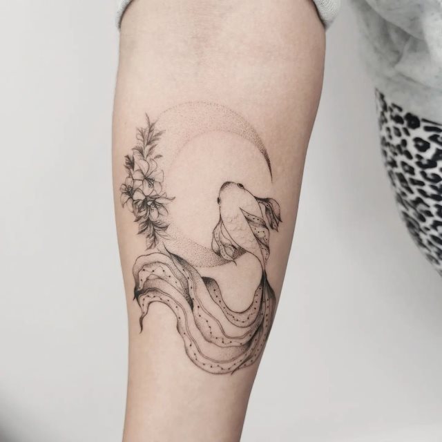tattoo femenino pez 42