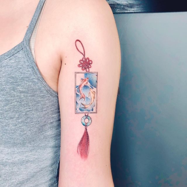 tattoo femenino pez 46
