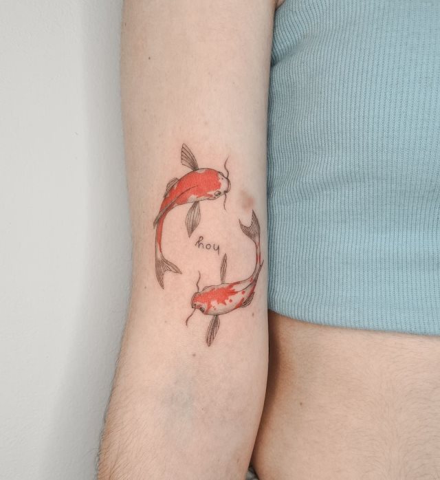tattoo femenino pez 54