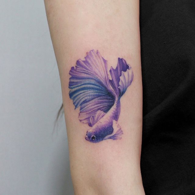 tattoo femenino pez 56