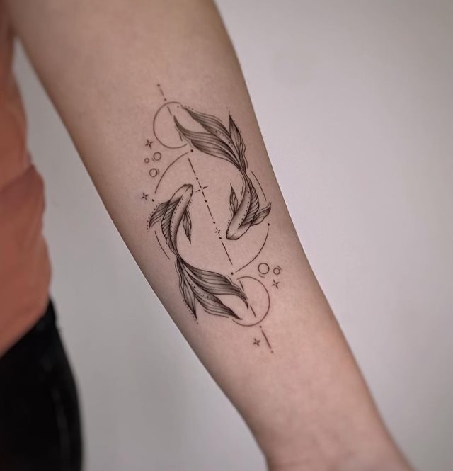 tattoo femenino pez 72