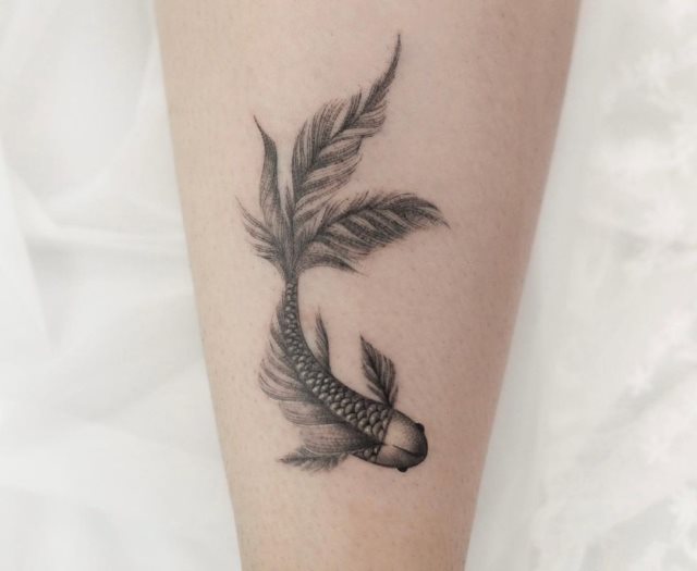 tattoo femenino pez 73