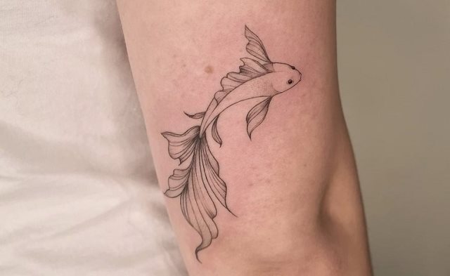 tattoo femenino pez 81