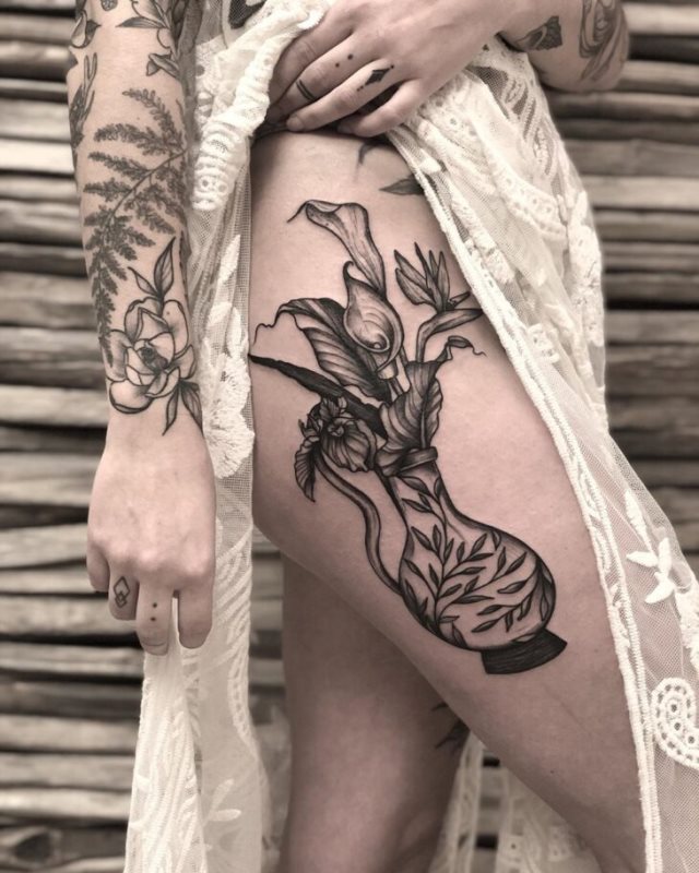 tattoo femenino sexy 38
