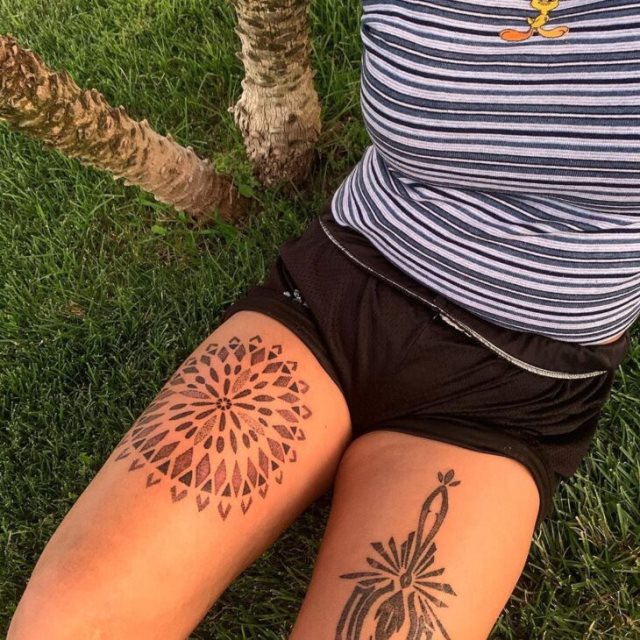 tattoo femenino sexy 54