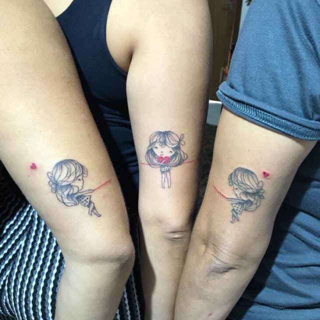 tattoo femenino simbolizan amistad 39