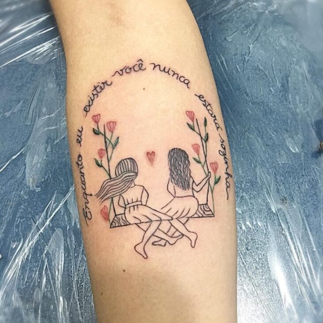 tattoo femenino simbolizan amistad 57