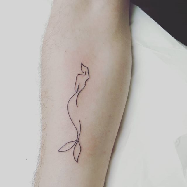 tattoo femenino sirena 31