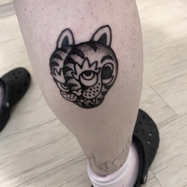 tattoo femenino tigre 07