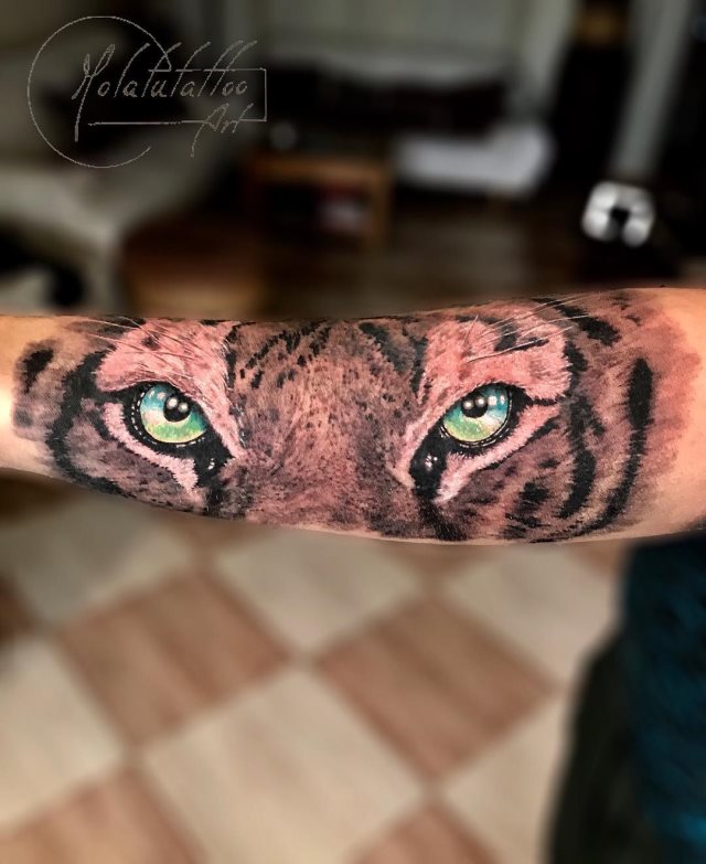 tattoo femenino tigre 11
