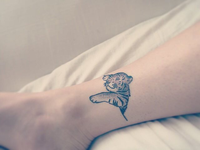 tattoo femenino tigre 19