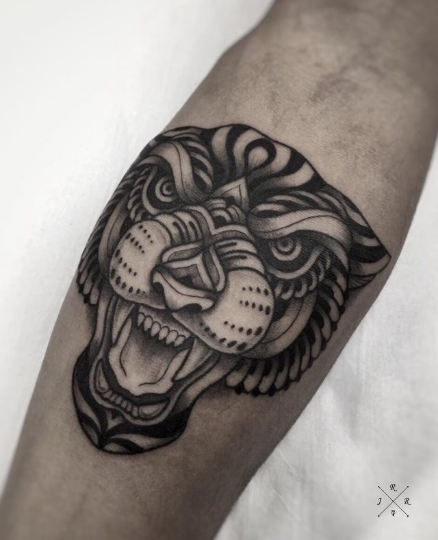 tattoo femenino tigre 21