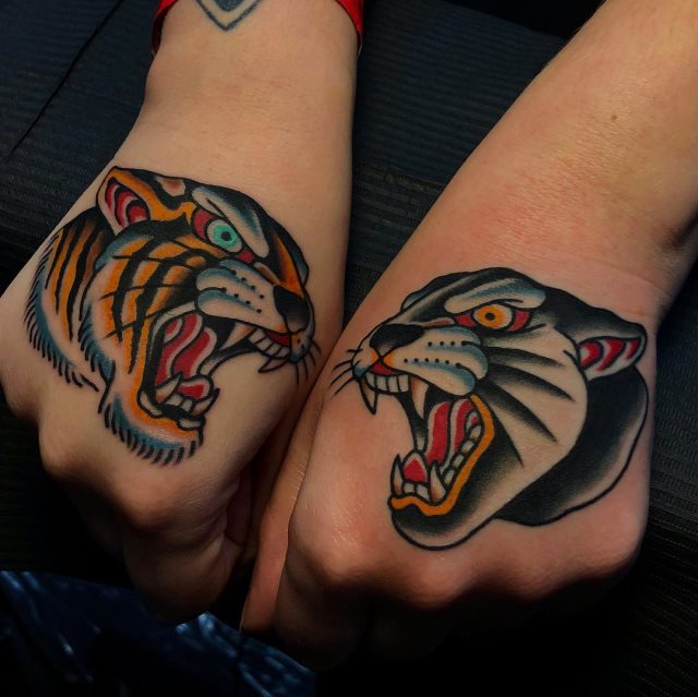 tattoo femenino tigre 58