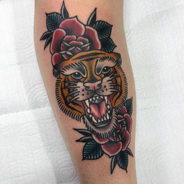 tattoo femenino tigre 59