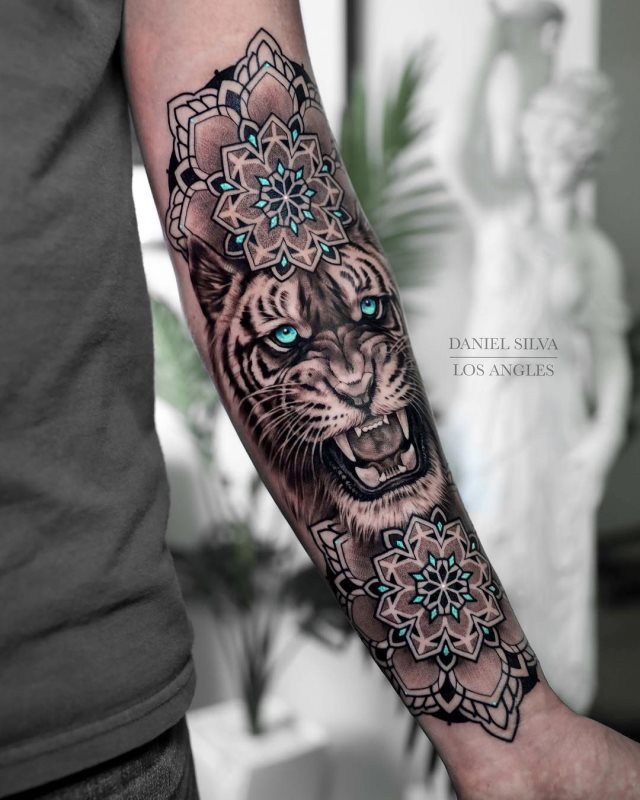 tattoo femenino tigre 63