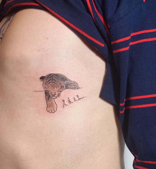 tattoo femenino tigre 66