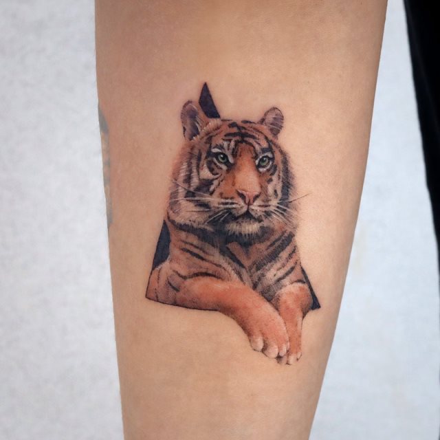 tattoo femenino tigre 72