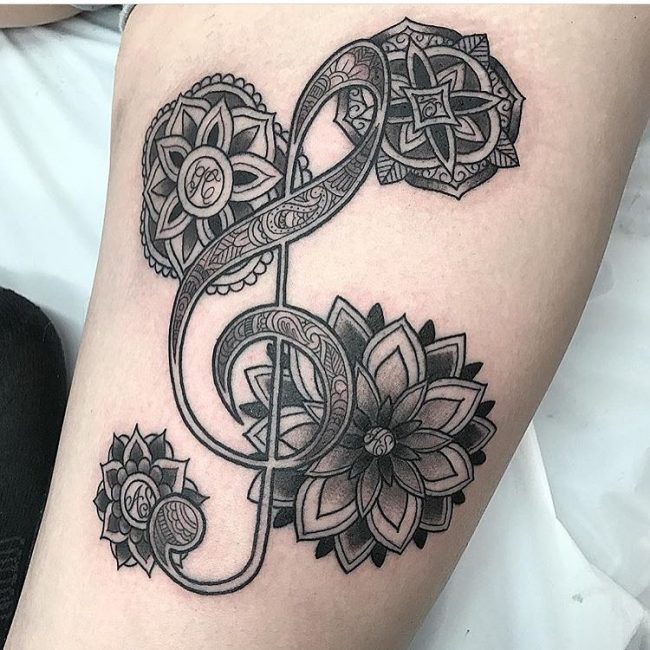 tatuaje ClaveMusical283