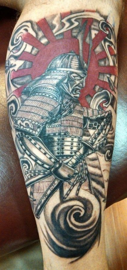 tatuaje Samurai180