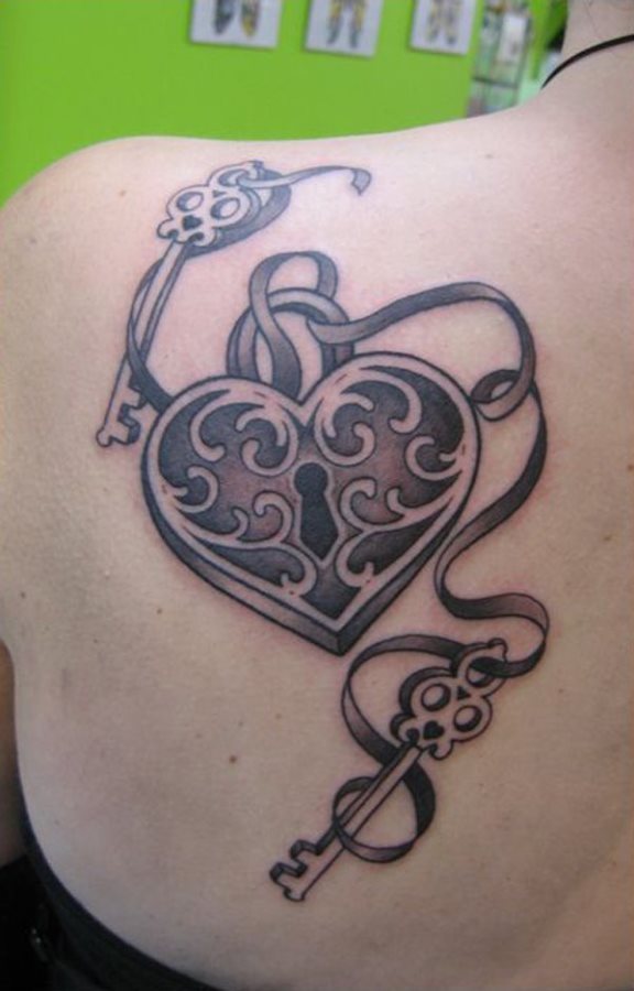 tatuaje CandadoyLlave122