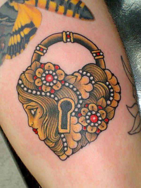 tatuaje CandadoyLlave125