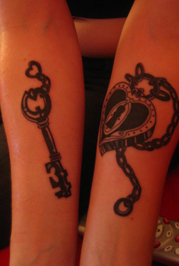 tatuaje CandadoyLlave137