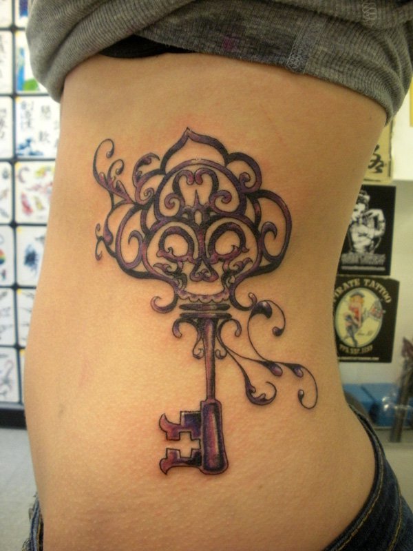 tatuaje CandadoyLlave146