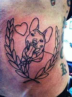 210 tatuaje perro