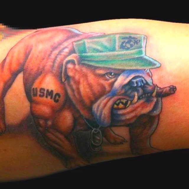 211 tatuaje perro