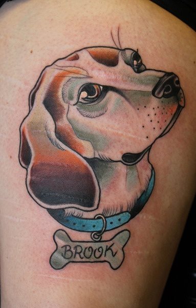 213 tatuaje perro