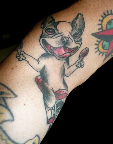 221 tatuaje perro