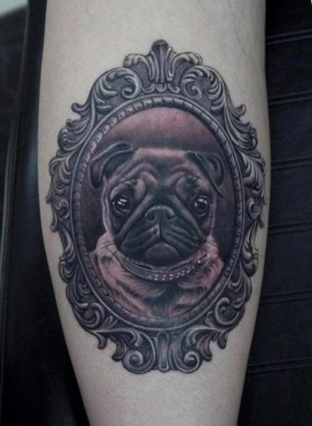 230 tatuaje perro