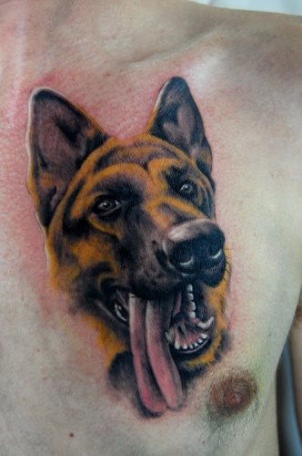 236 tatuaje perro