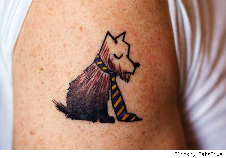 243 tatuaje perro