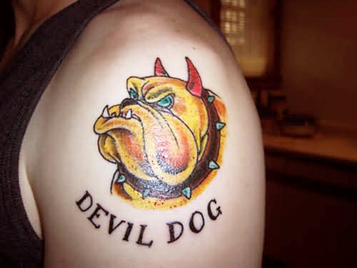 251 tatuaje perro